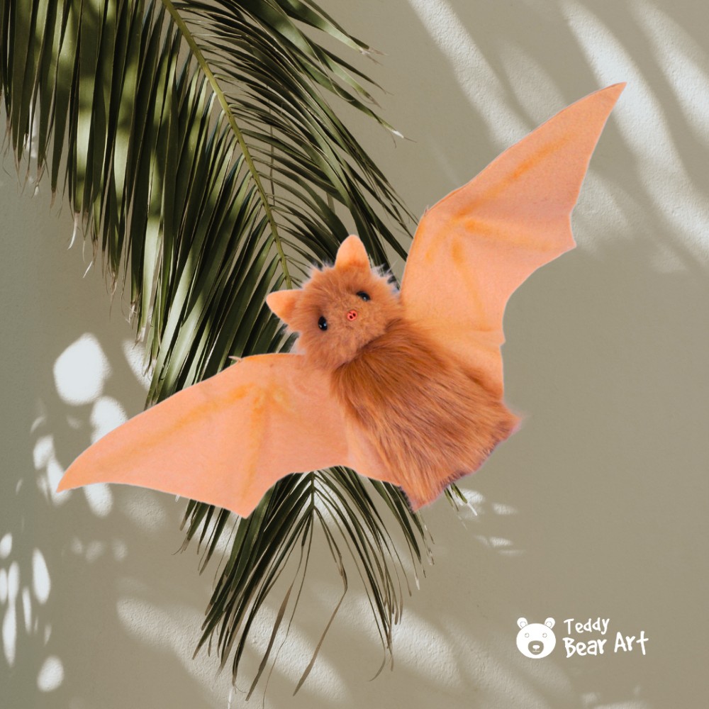 Handmade Plush Bat Sewing Tutorial: Tons of Detailed Photos
