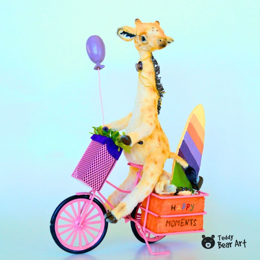 How to Make Giraffe Stuffed Animal with Free Pattern