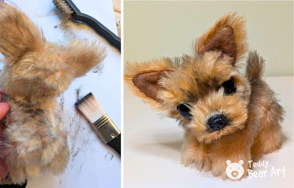 How to Make Yorkshire Terrier Plush: Full Photo Tutorial