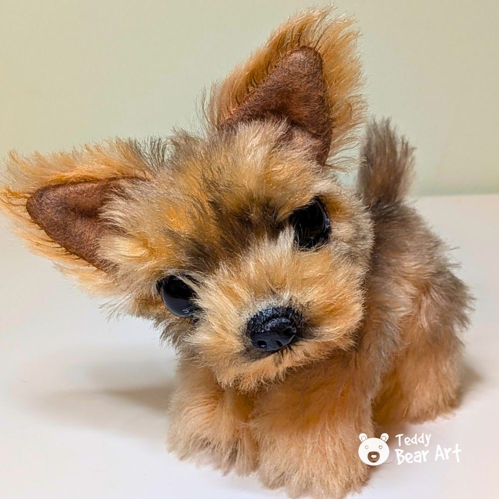 How to Make Yorkshire Terrier Plush: Full Photo Tutorial