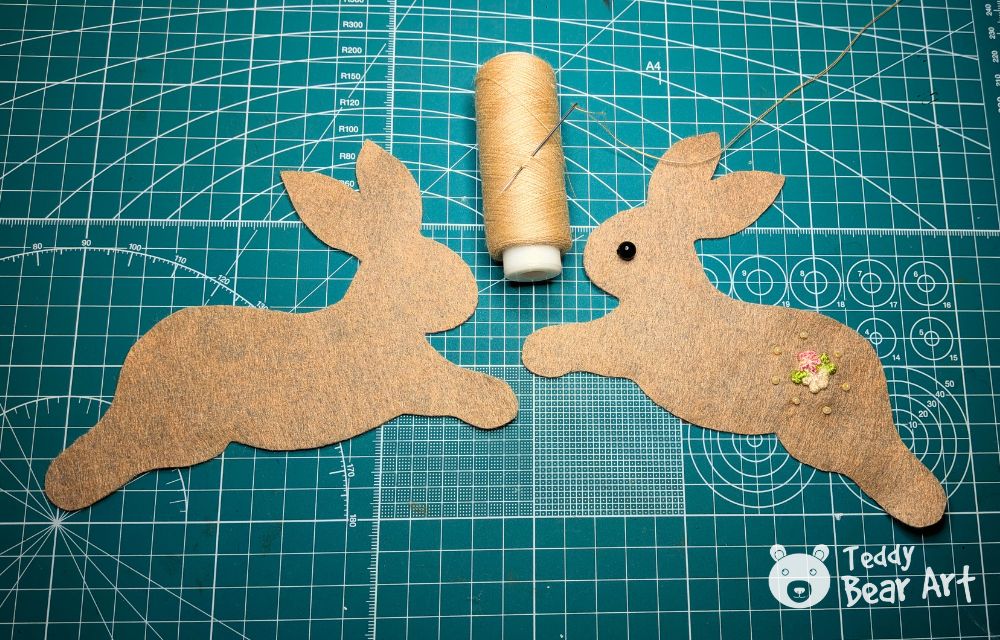 How to Sew a Felt Rabbit: Guide With Photos