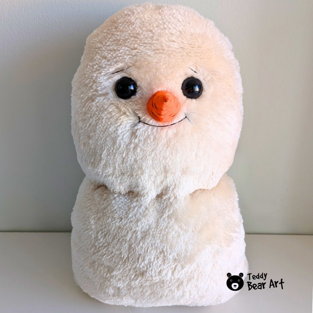 Snowman Sewing Pattern: Easy Winter Crafts