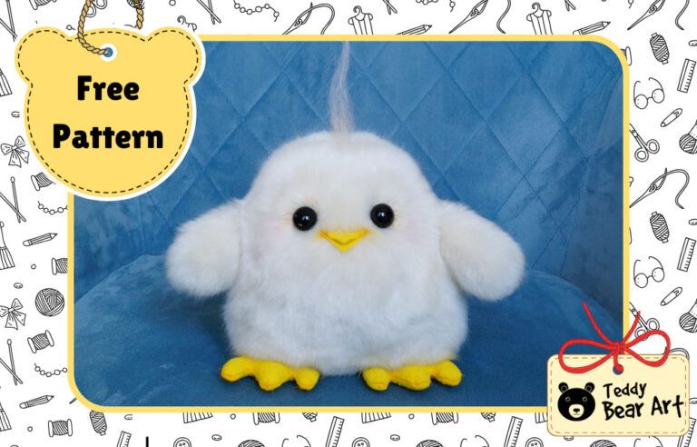 3 Easy DIY Plushies with Free Templates and Instructions - Teddy Bear Art