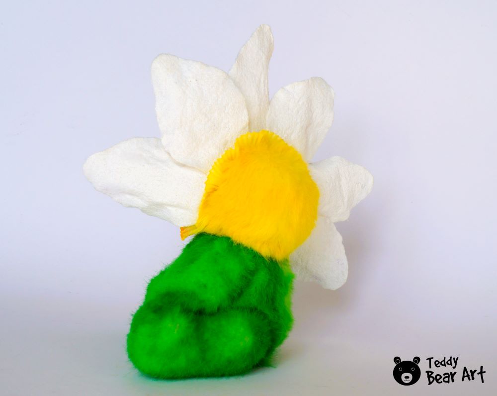 Free Flower Plush Sewing Pattern: Create Your Own Daffodil Doll