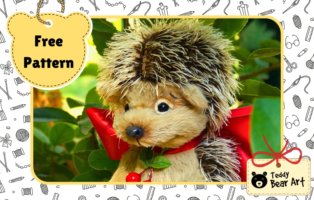 Free Hedgehog Stuffed Animal Pattern and Sewing Tips