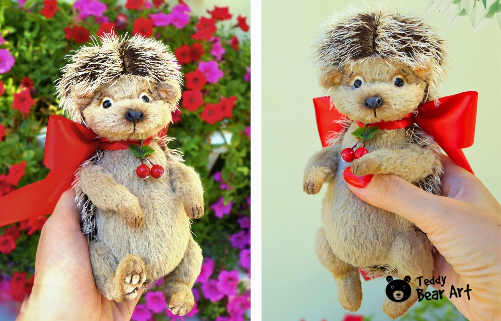 Free Hedgehog Stuffed Animal Pattern and Sewing Tips
