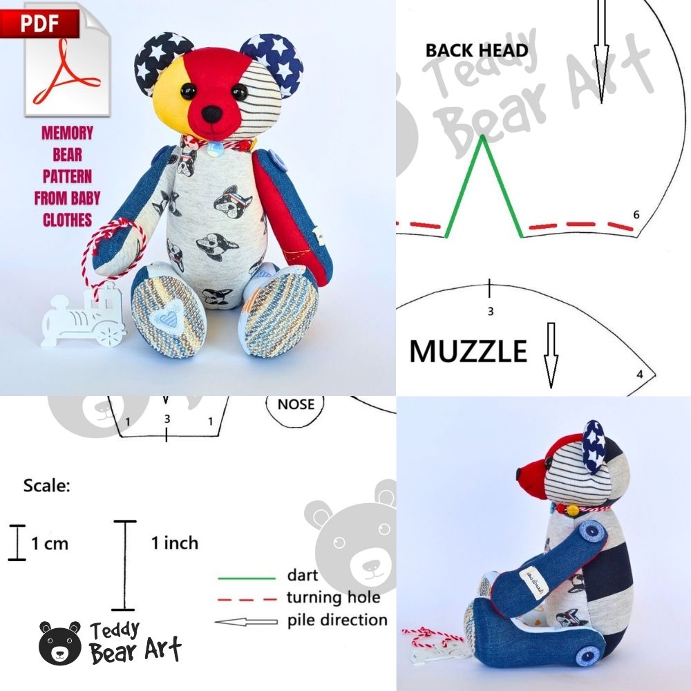 How to Make a Memory Bear Out of Baby Clothes (Keepsake Teddy Bear Guide)