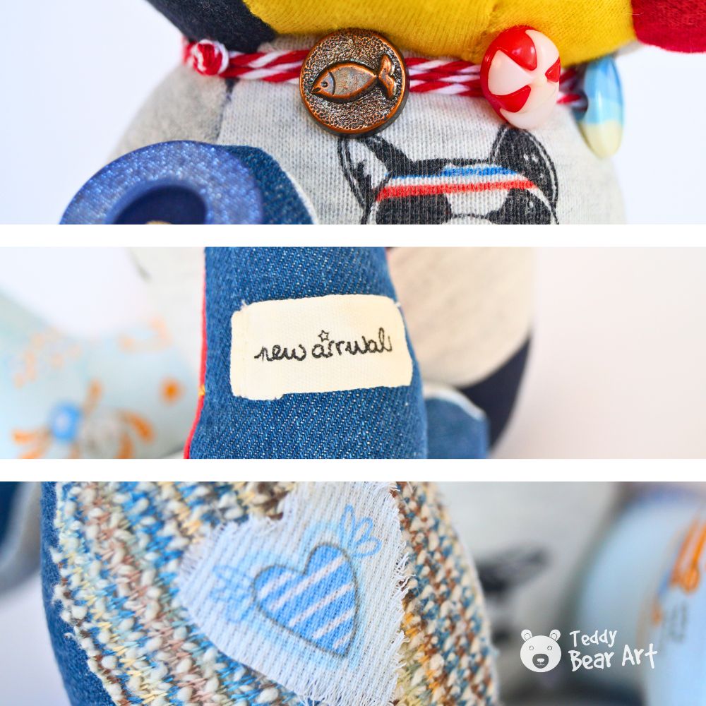 Memory Bear Sewing Pattern from Baby Clothes