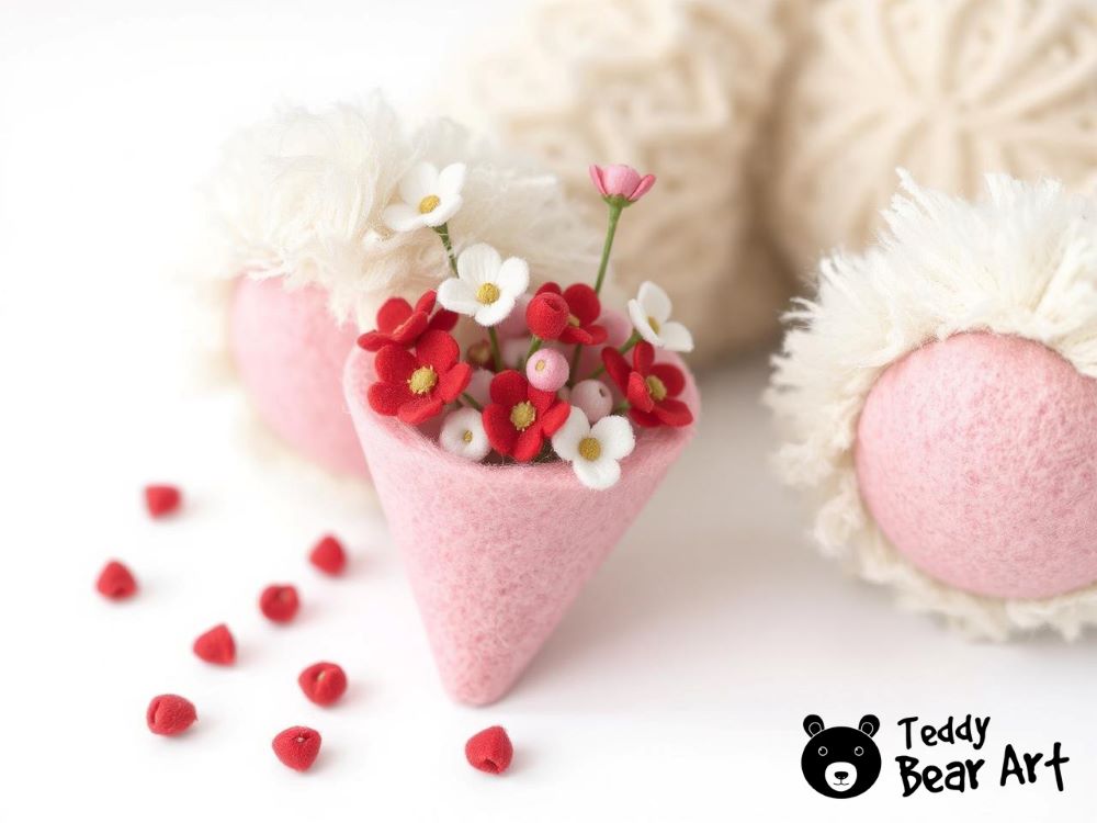 The Wardrobe of Valentine Teddy Bears: Easy No-Sew Accessories Guide