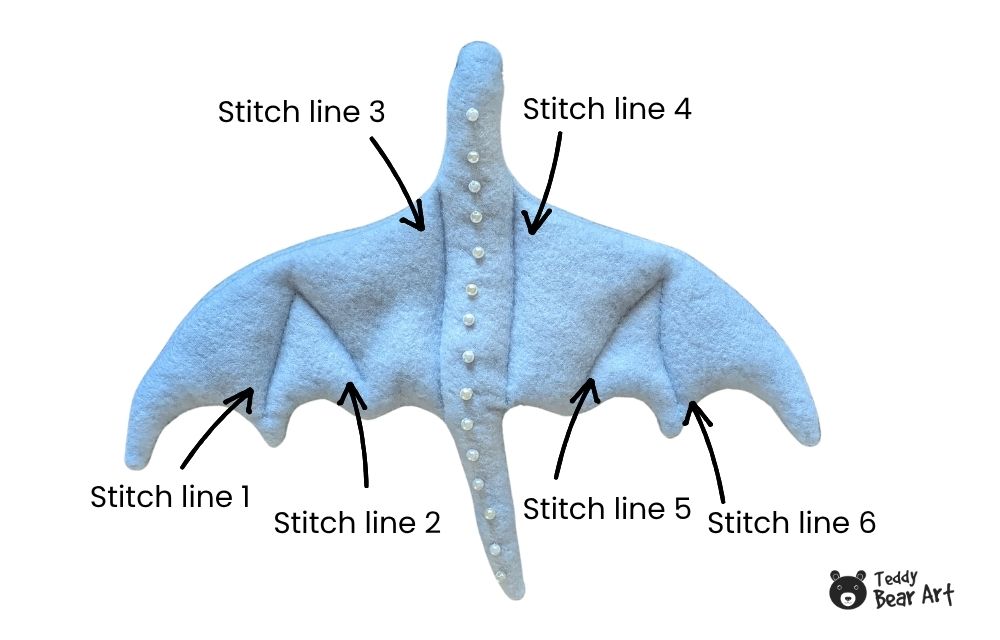 Easy Dragon Sewing Pattern Free Template (Fleece Plush Tutorial)
