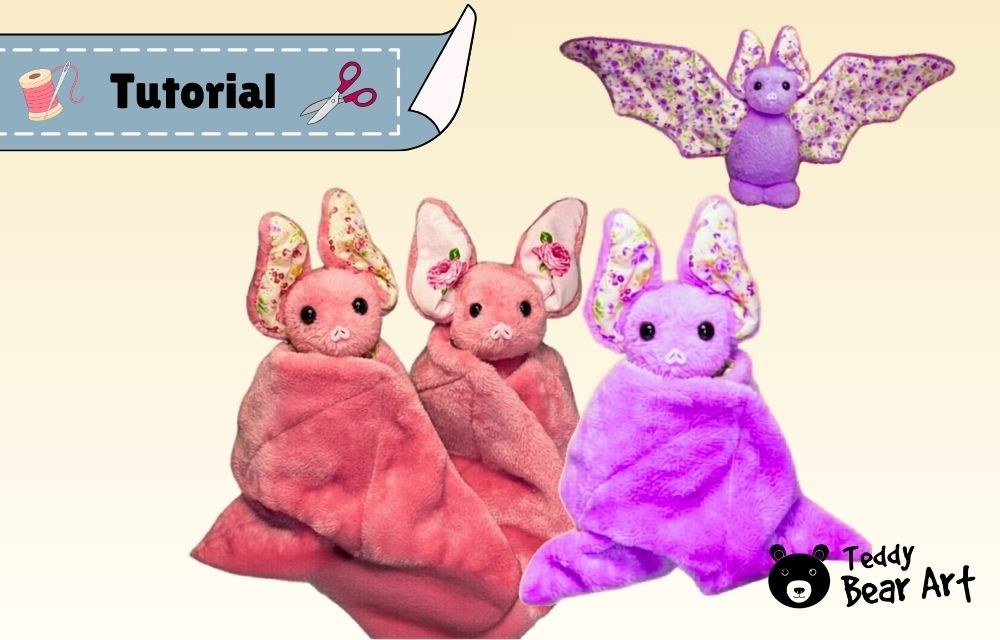 How to Sew a Bat Plush for Beginners in One Evening (Free Pattern)