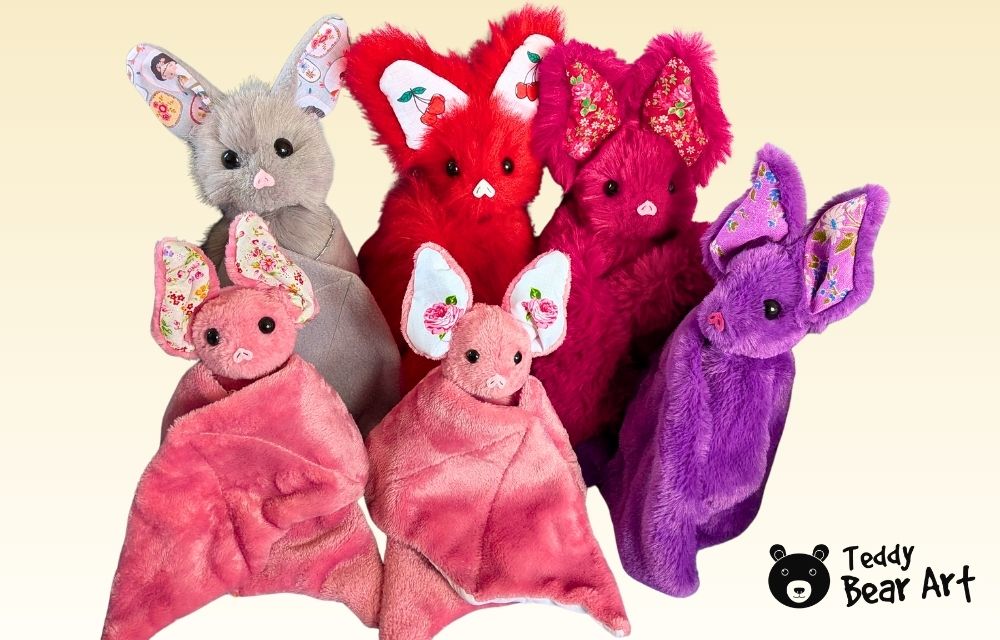 How to Sew a Bat Plush for Beginners in One Evening (Free Pattern)