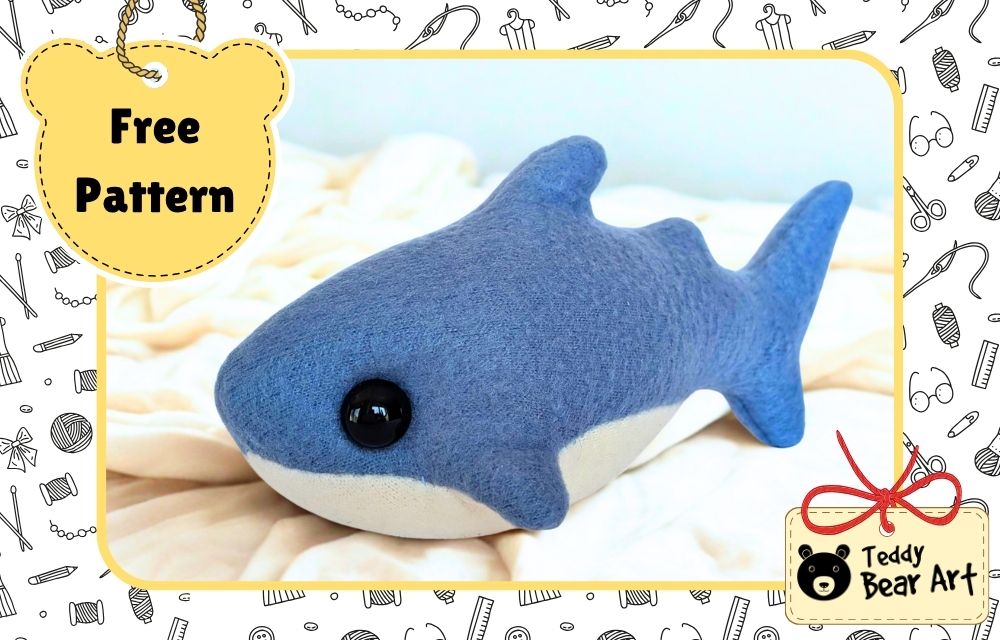 How to Sew a Shark Plush With a Free Simple Pattern in Under 1 Hour