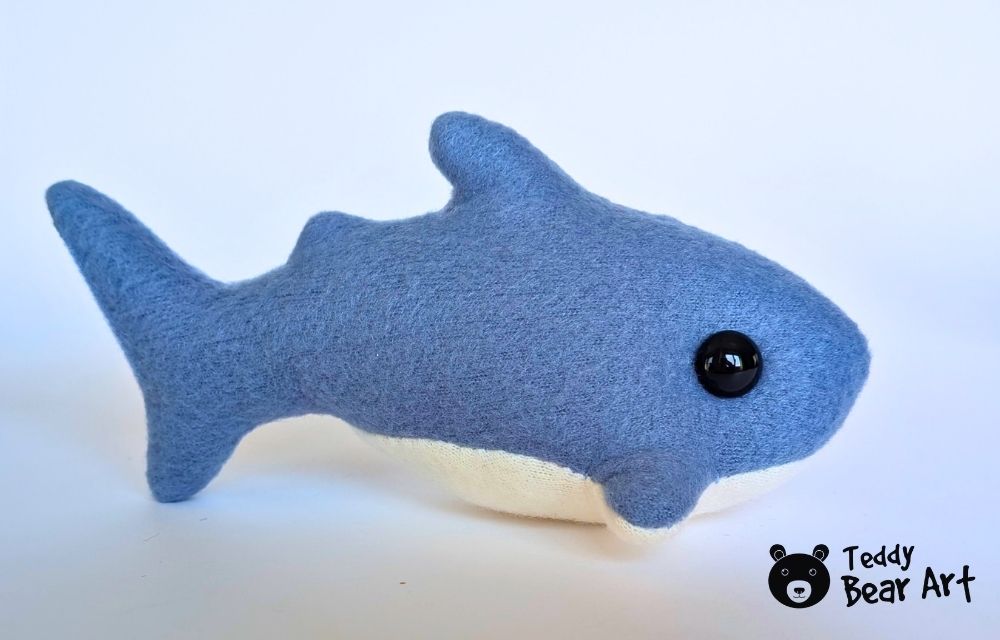 How to Sew a Shark Plush With a Free Simple Pattern in Under 1 Hour
