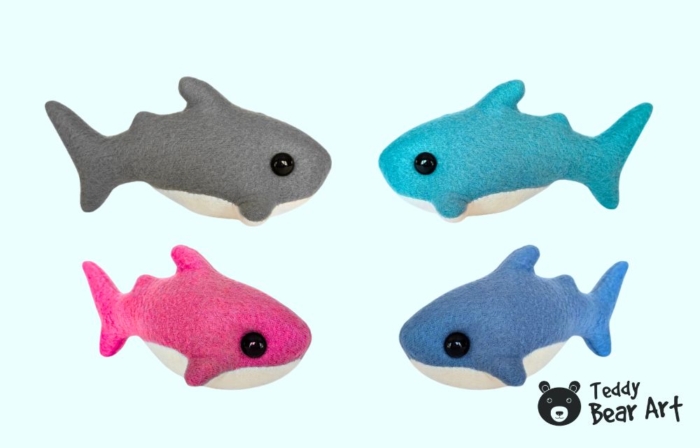 How to Sew a Shark Plush With a Free Simple Pattern in Under 1 Hour