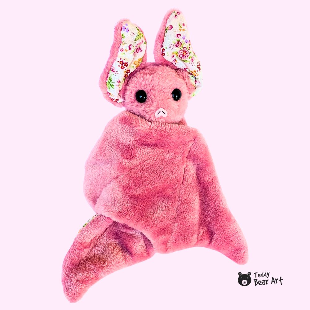 Blush Petal Bat Plushie