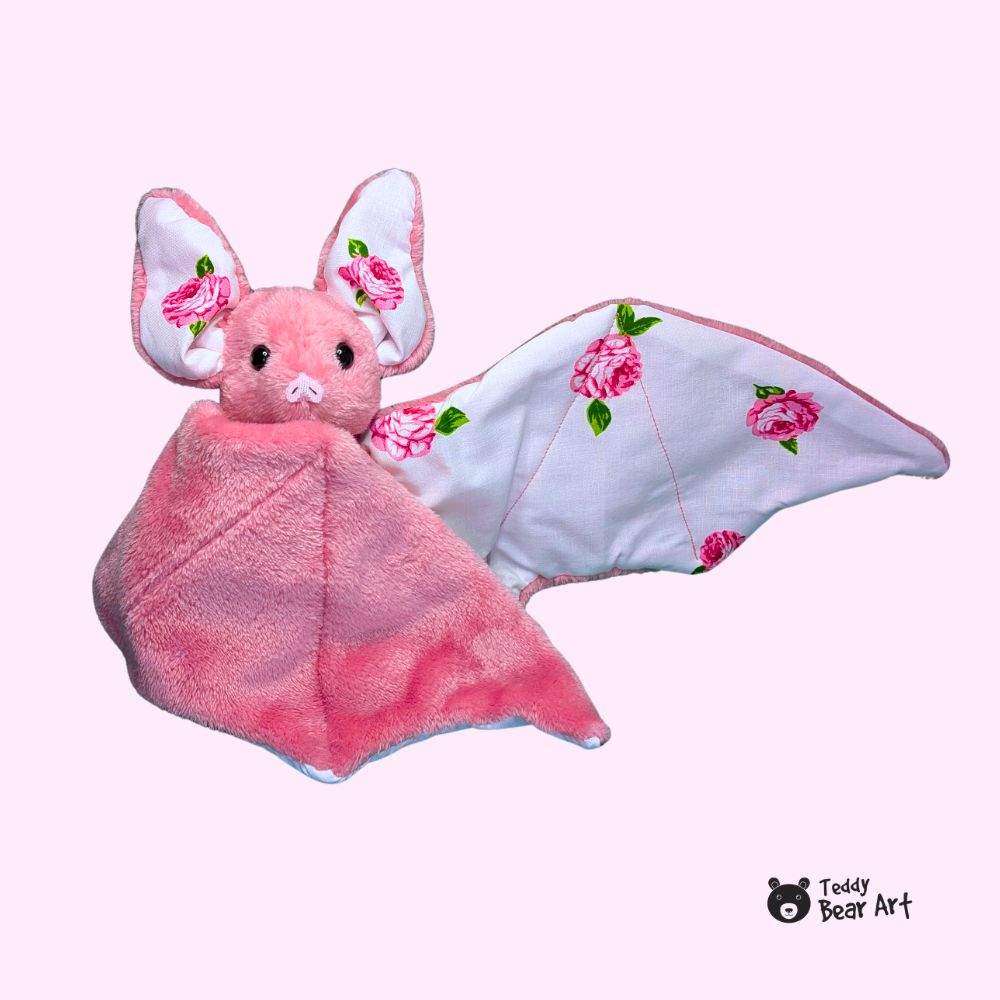 Rose Whisper Bat Plushie