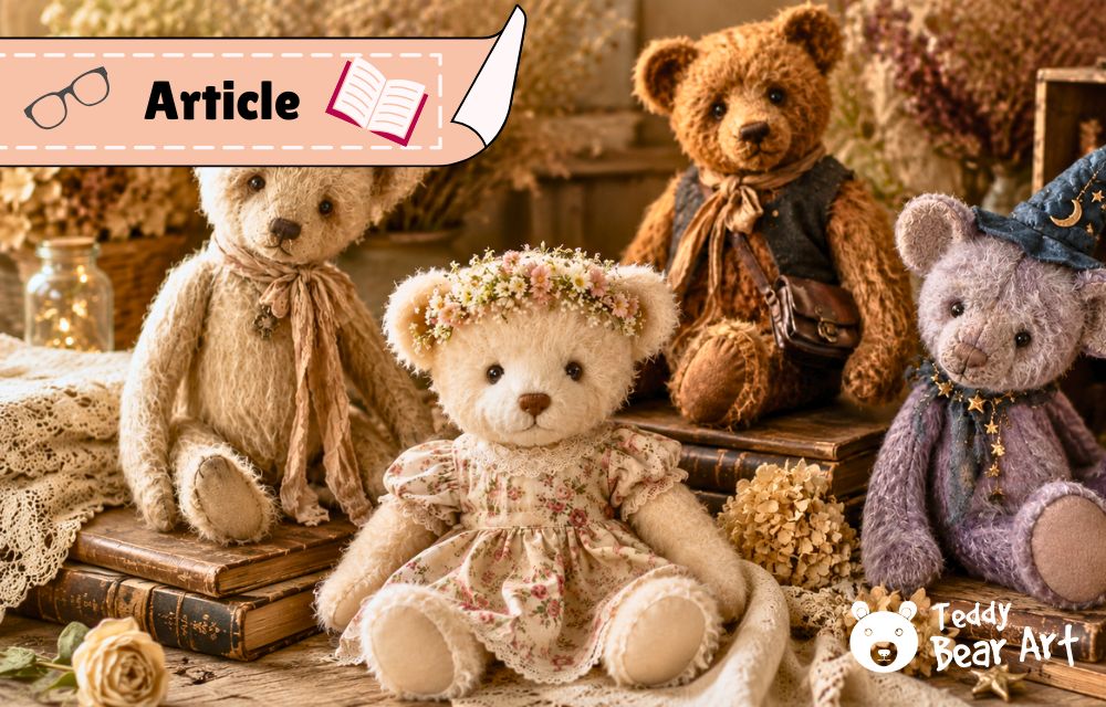 15 Handmade Teddy Bear Styles To Inspire Your Next Artist Bear