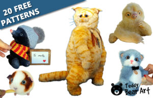 20 Adorable Free Stuffed Animal Sewing Patterns