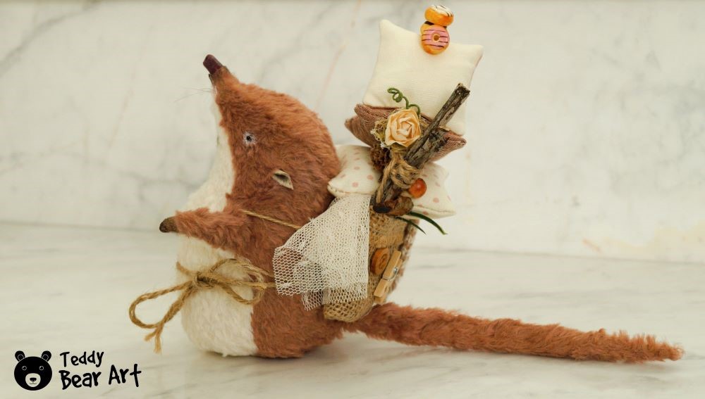 Crafting Cuteness: Russian Desman Stuffed Animal Pattern Revealed!