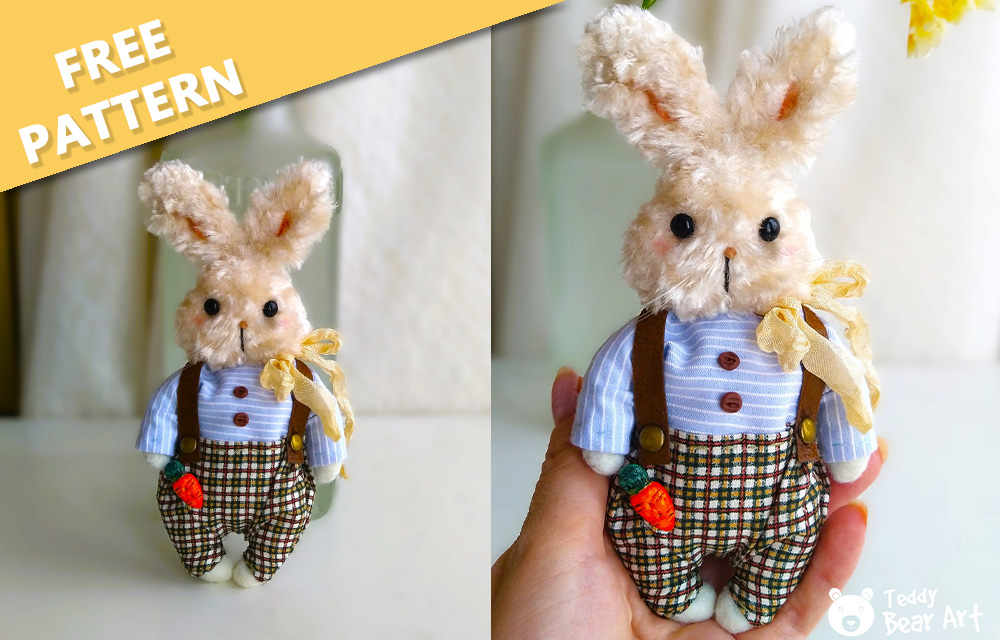 Easy Stuffed Bunny Sewing Pattern: Complete Guide with Outfit Patterns Included
