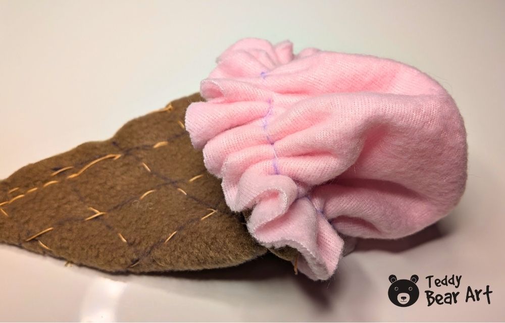 Free Easy Ice Cream Plush Pattern Tutorial For Beginners