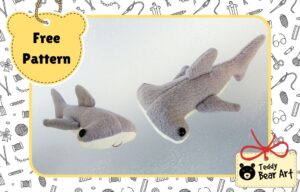 Hammerhead Shark Sewing Pattern Tutorial: Free Fleece Plush Guide