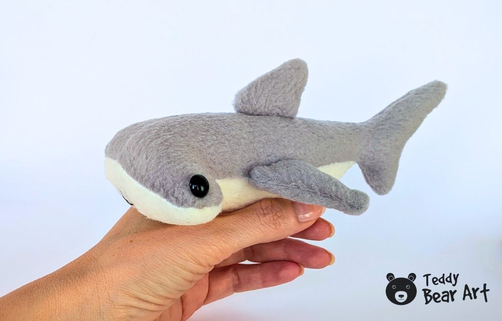 Hammerhead Shark Sewing Pattern Tutorial: Free Fleece Plush Guide