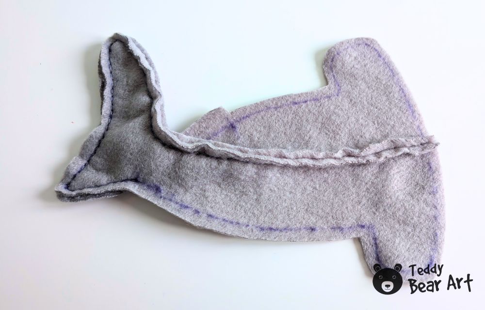 Hammerhead Shark Sewing Pattern Tutorial: Free Fleece Plush Guide