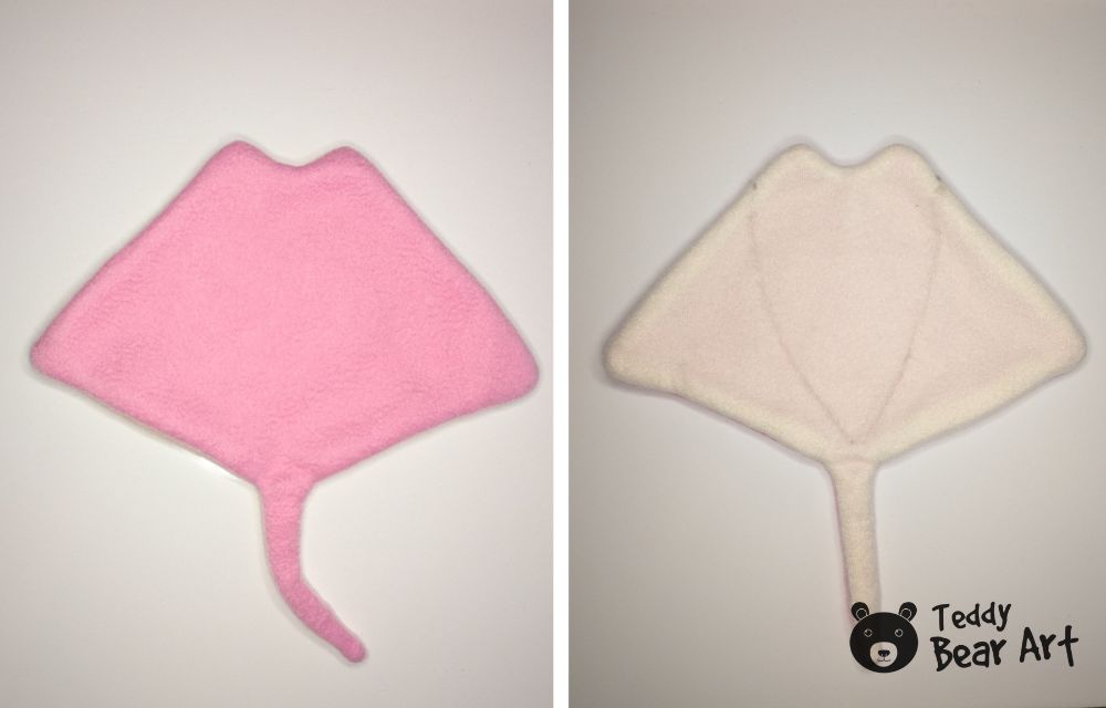 How to Sew a Manta Ray Plush: Free Easy Fleece Pattern for Beginners