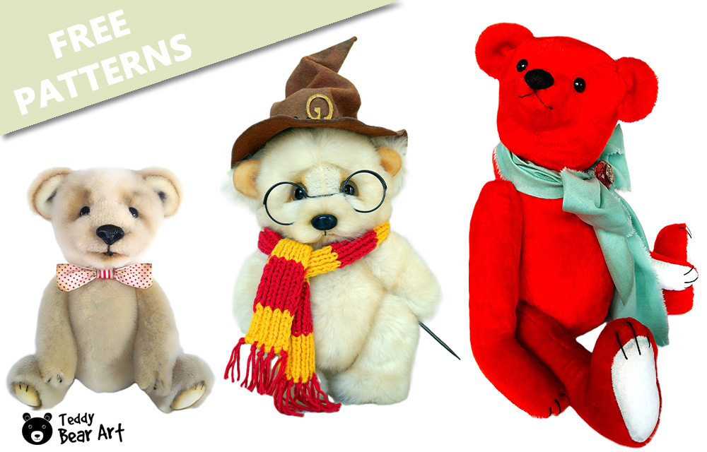Top 3 Diverse Teddy Bear Sewing Patterns