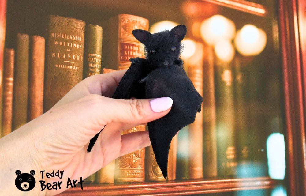 5 Free Bat Patterns For Sewing Modern Plushies From A Teddy Bear Artist