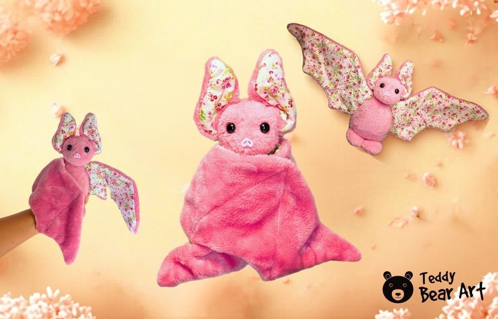 5 Free Bat Patterns For Sewing Modern Plushies From A Teddy Bear Artist