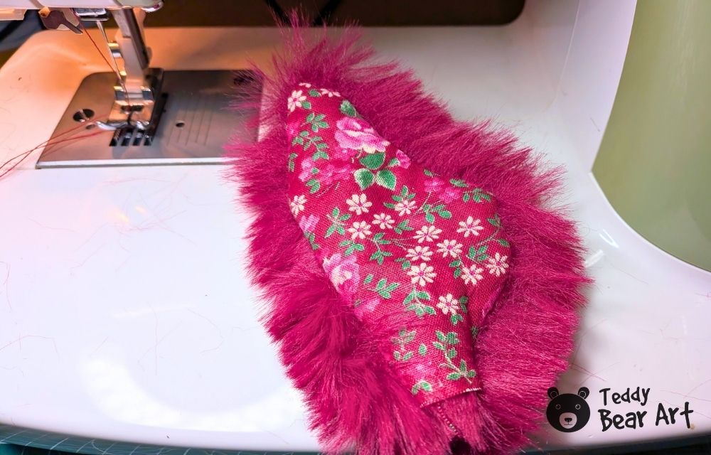 Bat Stuffed Animal Pattern Free: Large Faux Fur Bat With Floral Wings