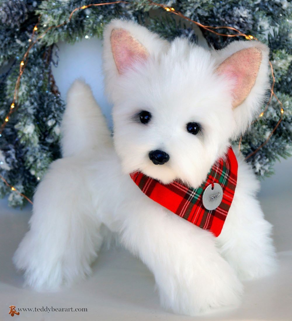 Creating Westie Terrier: Soft Toy Dog Pattern and Guide