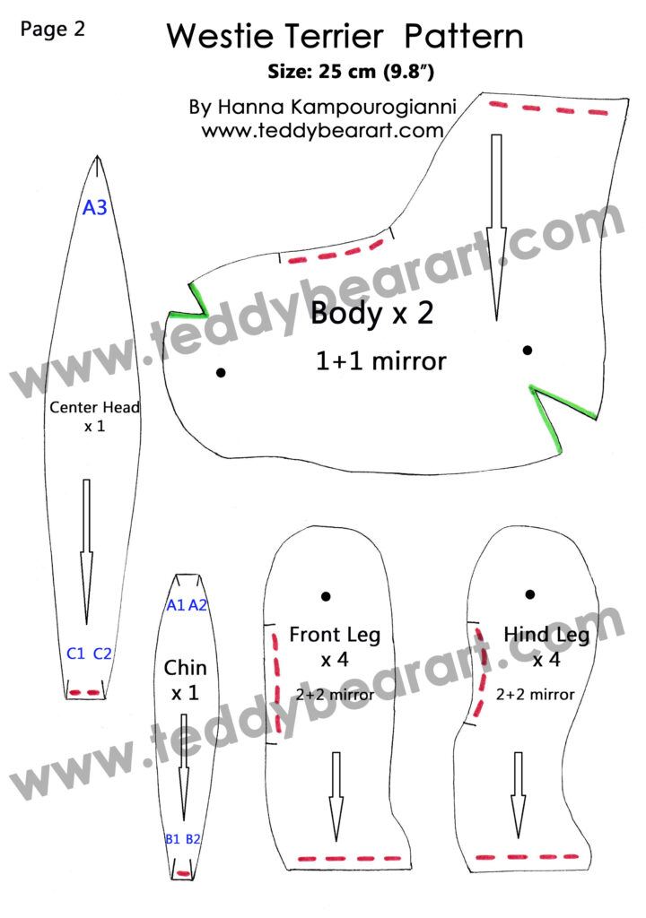 Creating Westie Terrier: Soft Toy Dog Pattern and Guide