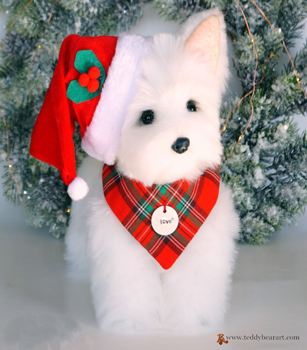 Creating Westie Terrier: Soft Toy Dog Pattern and Guide