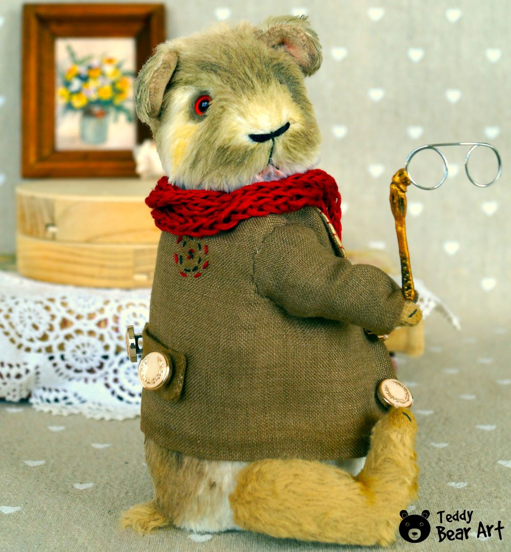 DIY Teddy Guinea Pig Sewing Pattern for Intermediate Crafters