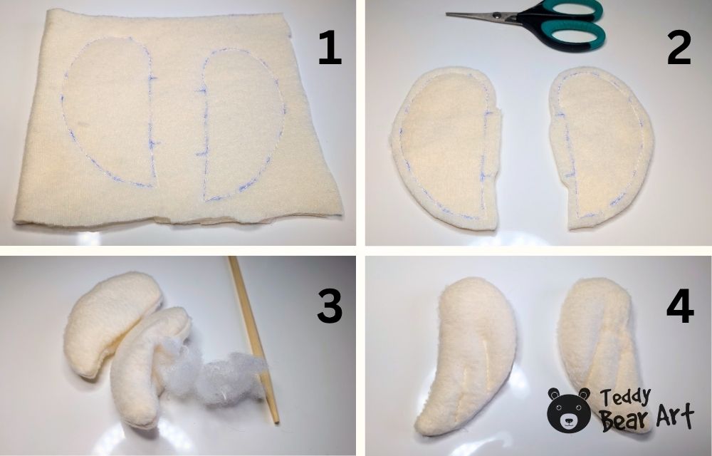 Free Goose Sewing Pattern: Easy Fleece Plush Tutorial