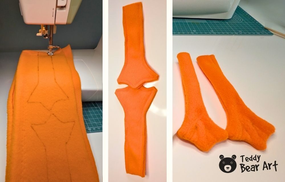 Free Goose Sewing Pattern: Easy Fleece Plush Tutorial