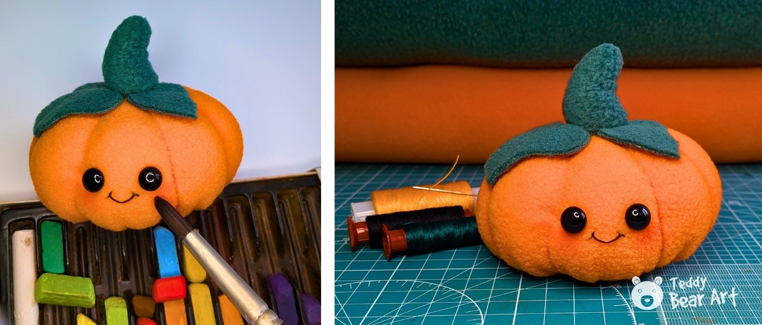 Free Pumpkin Plush Sewing Pattern for Beginners: Easy Fleece Tutorial