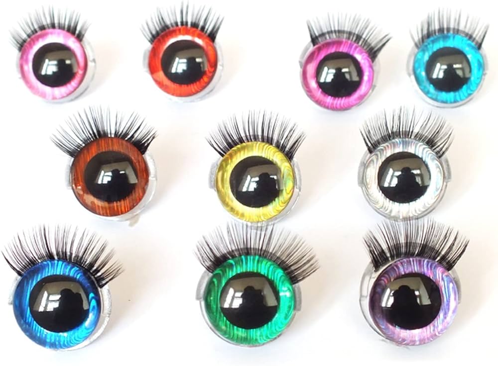 How to Make Teddy Bear Eyelashes and Eye Whites