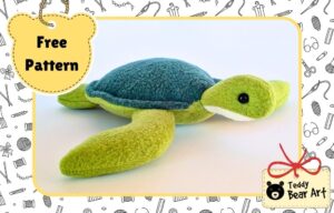 How to Sew a Turtle Plush With a Free Pattern