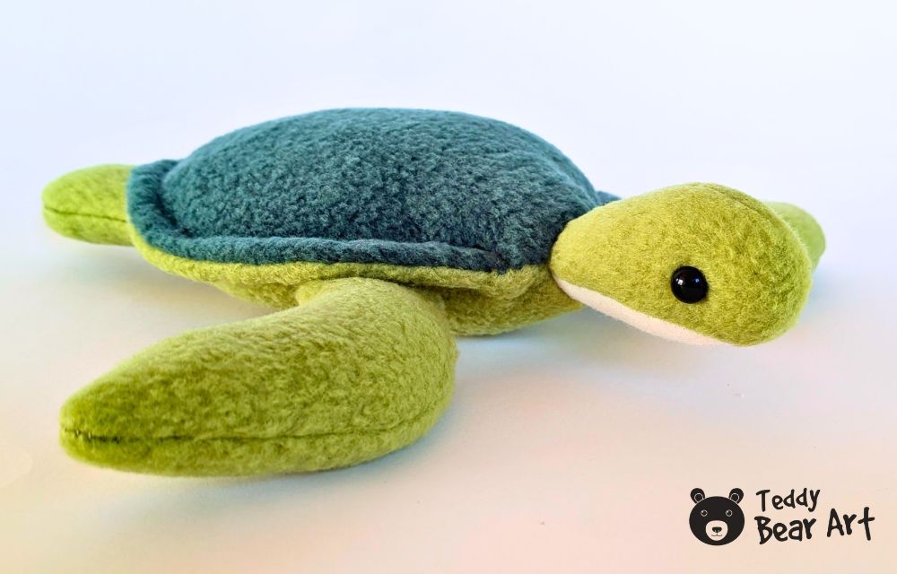 How to Sew a Turtle Plush With a Free Pattern