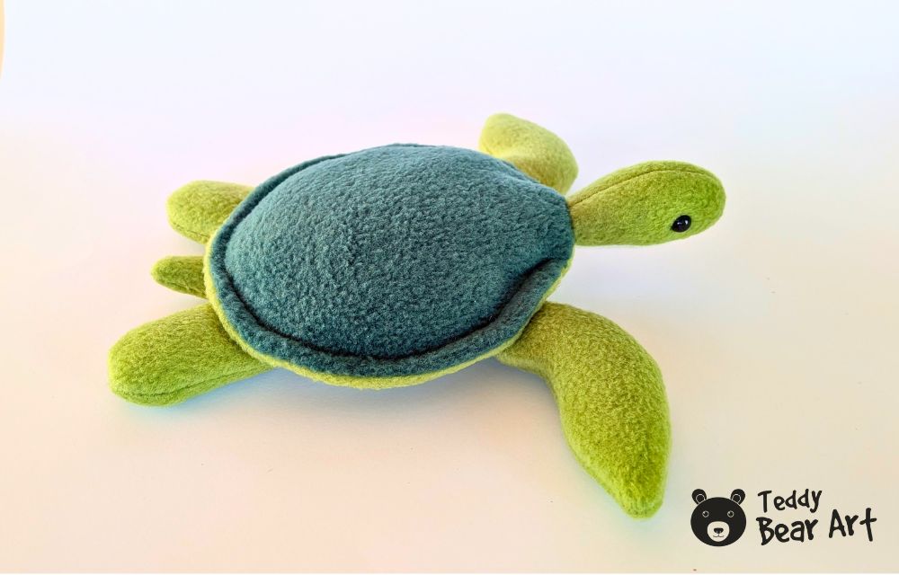 How to Sew a Turtle Plush With a Free Pattern