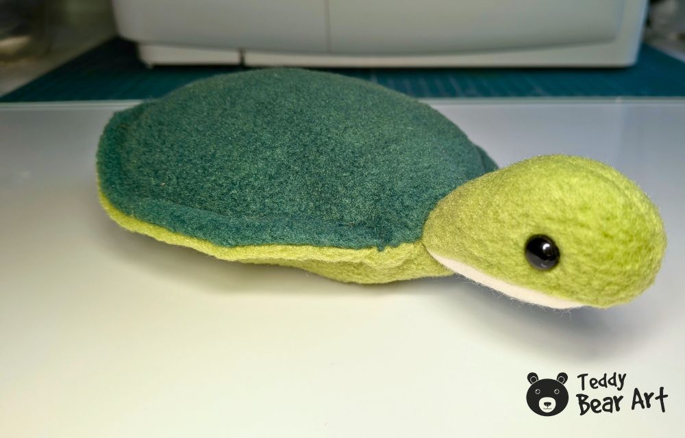 How to Sew a Turtle Plush With a Free Pattern