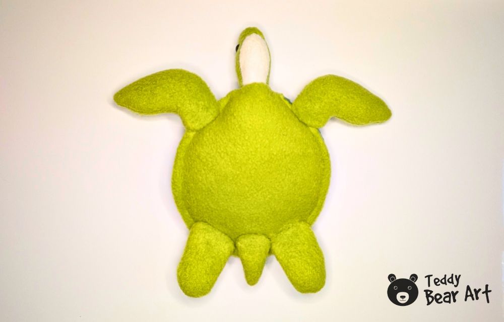 How to Sew a Turtle Plush With a Free Pattern