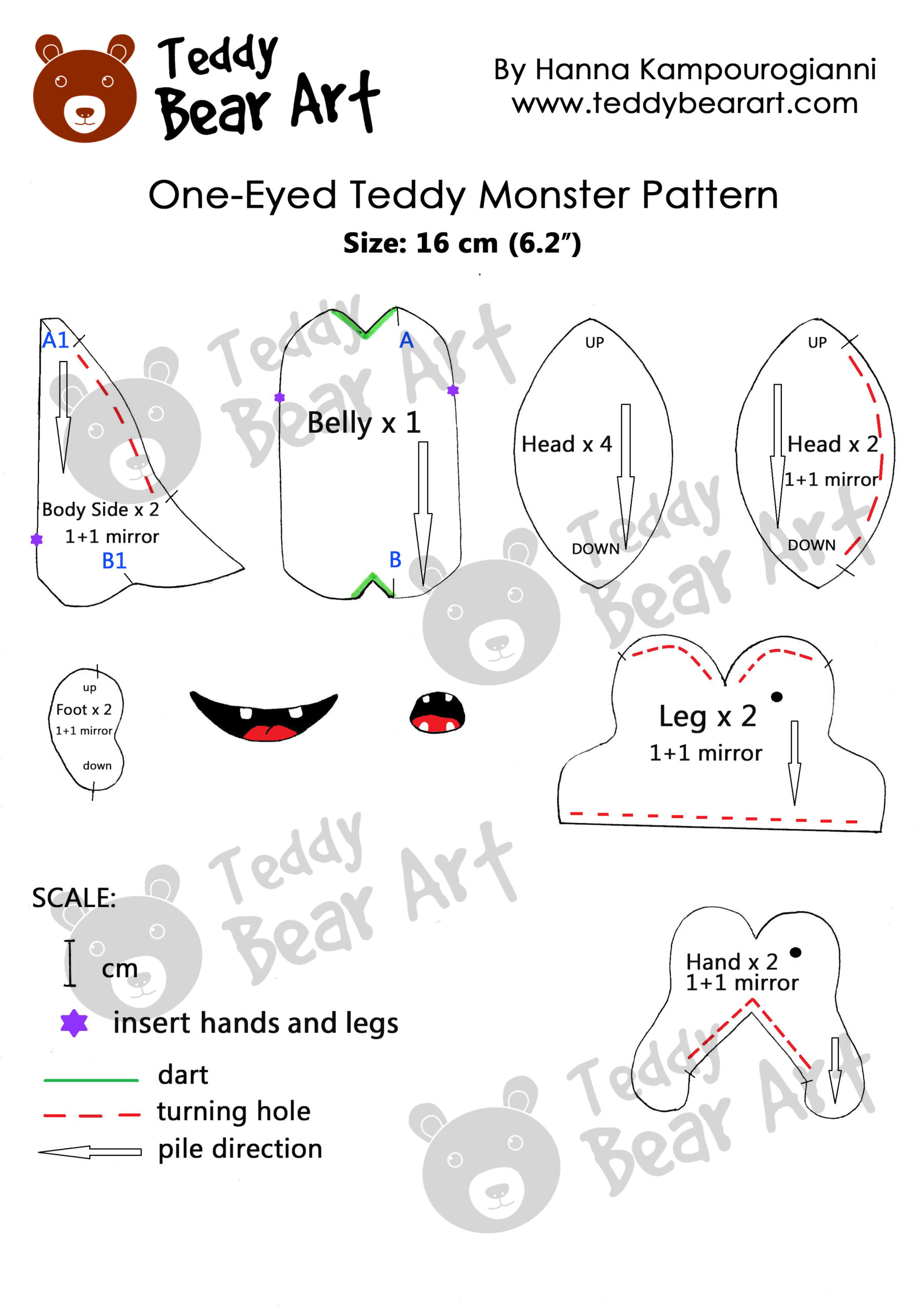 Making a Cute Monster Toy: Step-by-Step Guide with Free Pattern