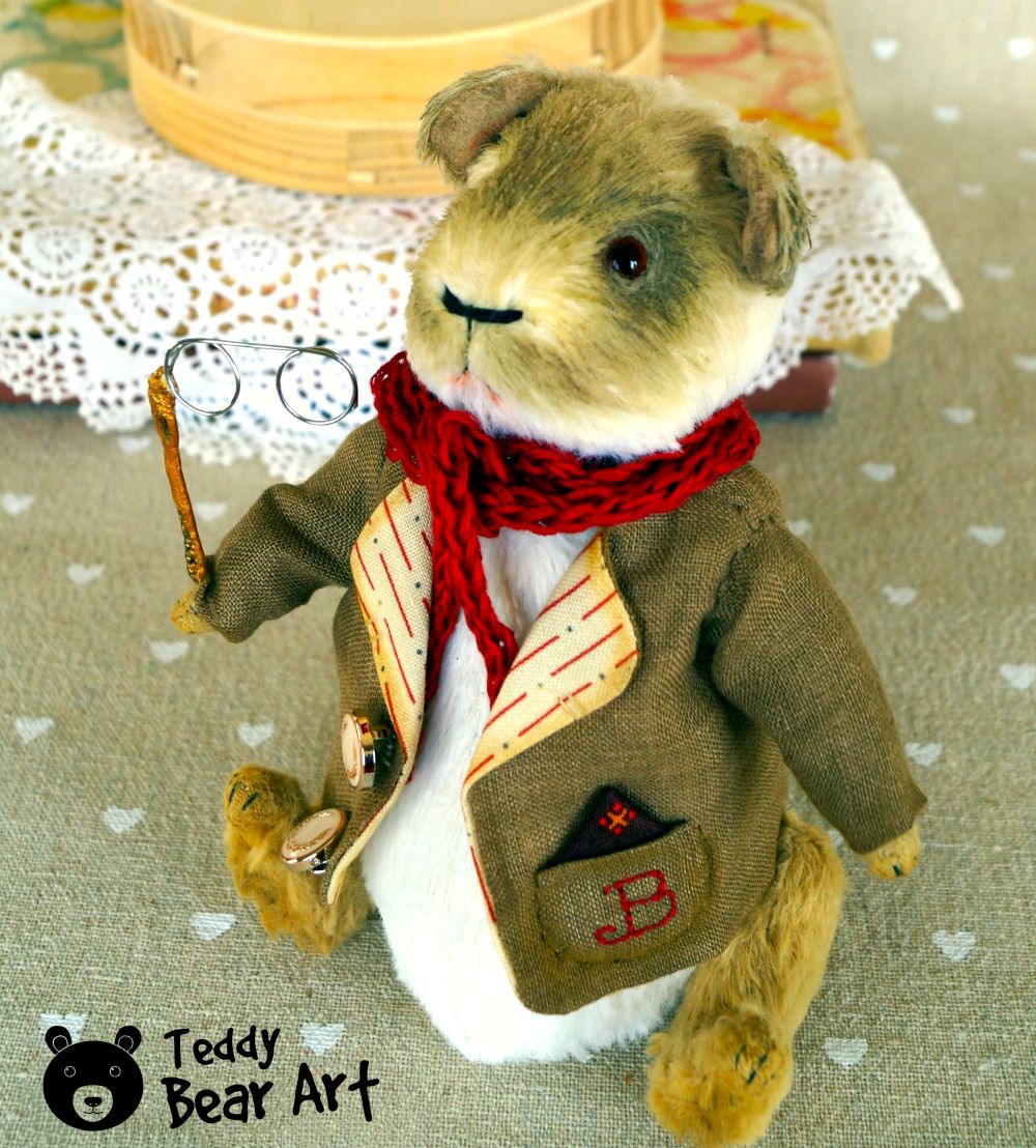 Stuffed Animal Clothes: Free Teddy Guinea Pig Blazer Pattern