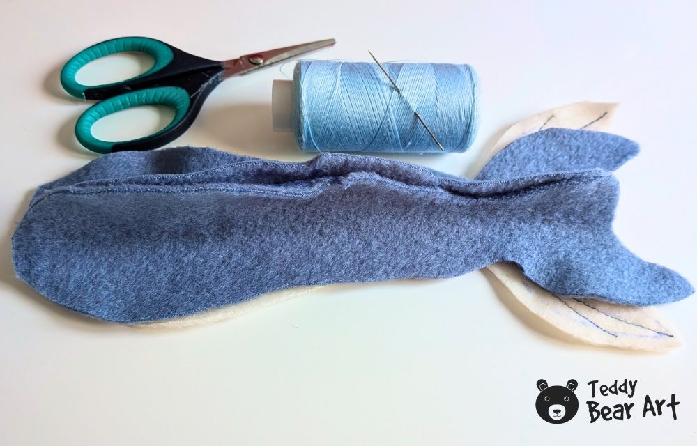 Whale Plushie Sewing Tutorial With A Free Pattern